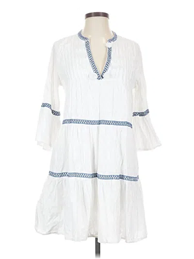 Pre-owned Tommy Bahama Casual Dress In White