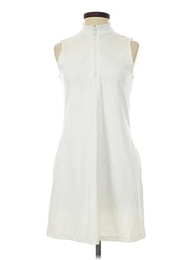 Pre-owned Tommy Bahama Casual Dress In White