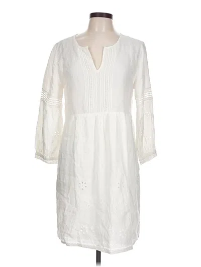 Pre-owned Tommy Bahama Casual Dress In White