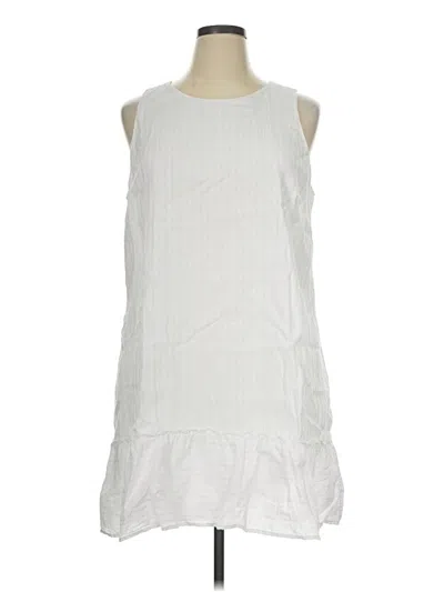 Pre-owned Tommy Bahama Casual Dress In White