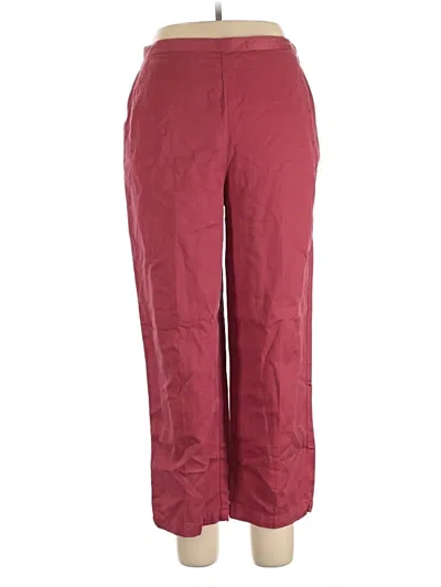 Pre-owned Tommy Bahama Casual Pants In Burgundy