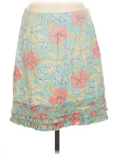 Pre-owned Tommy Bahama Casual Skirt In Blue