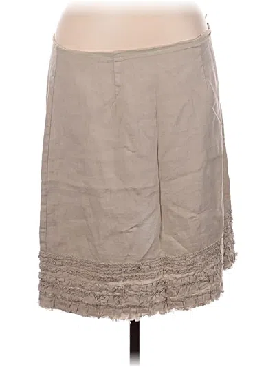 Pre-owned Tommy Bahama Casual Skirt In Tan