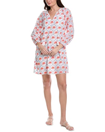 Tommy Bahama Catalina Coast Eyelet Shift Dress In White