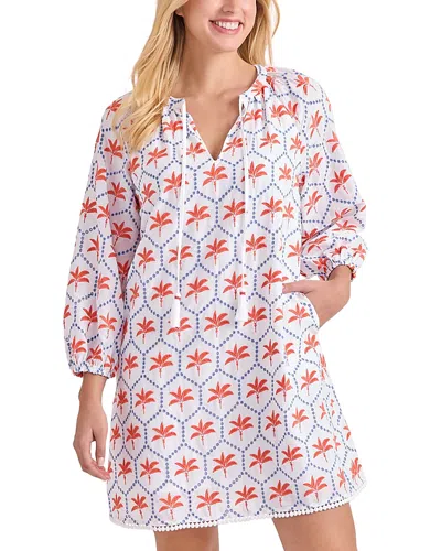 Tommy Bahama Catalina Coast Eyelet Swim Cover-up Dress In White