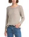 Tommy Bahama Cedar Tuck Stitch Linen Sweater In Gray