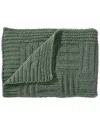 Tommy Bahama Chain Basket Knit-reversible Throw Blanket