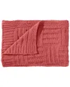 Tommy Bahama Chain Basket Knit-reversible Throw Blanket