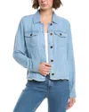 Tommy Bahama Chambray O'lei Linen-blend Jacket In Blue