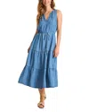 Tommy Bahama Chambray O'lei Sleeveless Dress In Blue