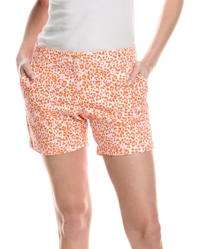Tommy Bahama Charming Cheetah Boracay Short In Orange