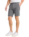 Tommy Bahama Chip Shot Beachcomber Geo Stretch Ripstop Shorts In Black