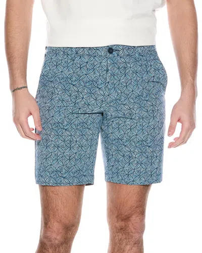 Tommy Bahama Chip Shot Fleur Geo Short In Blue