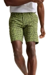 Tommy Bahama Chip Shot Palm Driver Short In Dusty Sage