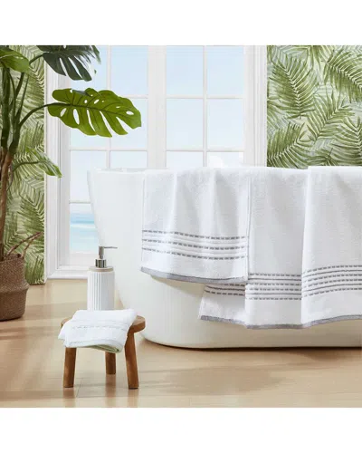 Tommy Bahama Cliff Side Terry 3pc Towel Set In White