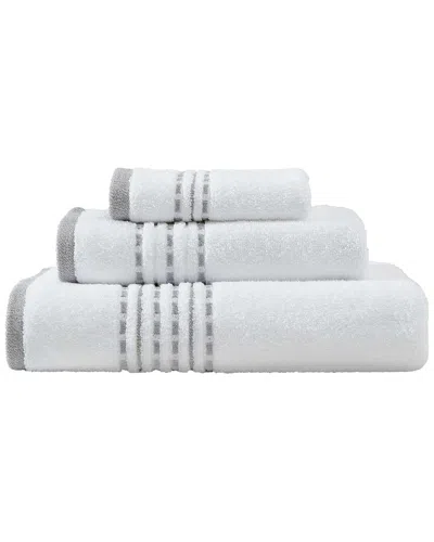 Tommy Bahama Cliff Side Terry 3pc Towel Set In White
