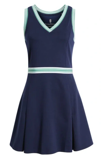 Tommy Bahama Coastal Bay Pique Dress In Blue