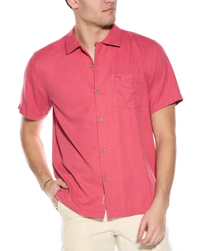 TOMMY BAHAMA TOMMY BAHAMA COASTAL BREEZE CHECK SILK-BLEND SHIRT