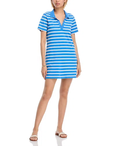 Tommy Bahama Coastal Cabana Short Sleeve Dress In Blue