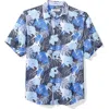 Tommy Bahama Men's Coastal Cool Azul Escape Short Sleeve Button-front Shirt