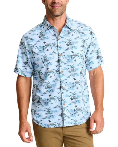 Tommy Bahama Coastal Ease Beachfront Islandzone Camp Shirt In Multi