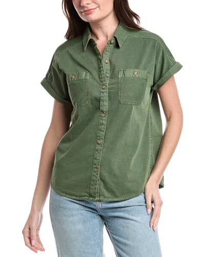 Tommy Bahama Coastal Twill Shirt In Green