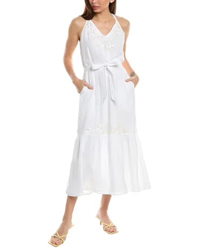 Tommy Bahama Coastalina Emb Maxi Sundress In White