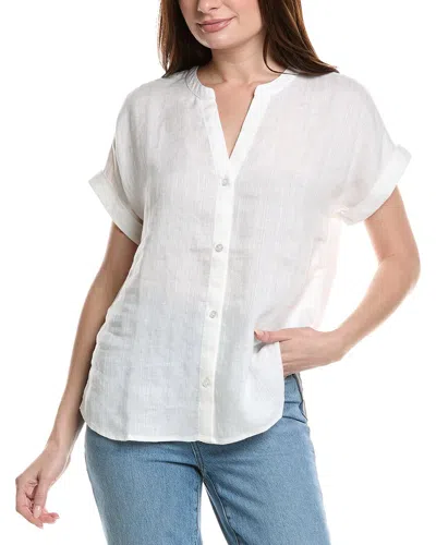 TOMMY BAHAMA TOMMY BAHAMA COASTALINA LINEN-BLEND TOP