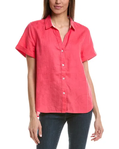 Tommy Bahama Coastalina Linen Camp Shirt In Red