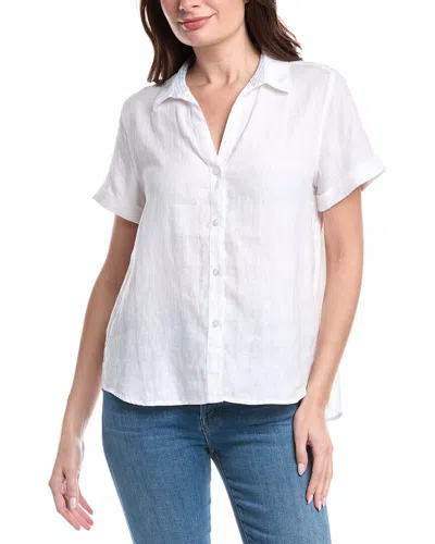 Tommy Bahama Coastalina Linen Camp Shirt In White