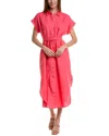Tommy Bahama Tommy Bahaha Two Palms Linen Shirtdress In Pink
