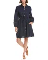 Tommy Bahama Coastalina Linen Shirtdress In Blue