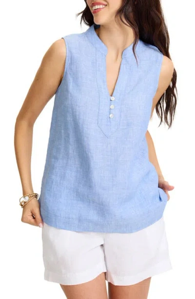 Tommy Bahama Coastalina Linen Vest In Blue