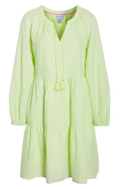 Tommy Bahama Coastalina Long Sleeve Tiered Minidress