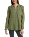 Tommy Bahama Coastalina Relaxed Linen Shirt In Green