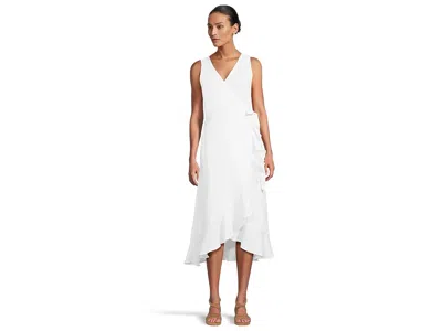 Tommy Bahama Coastalina Sleeveless Wrap Midi Dress In White