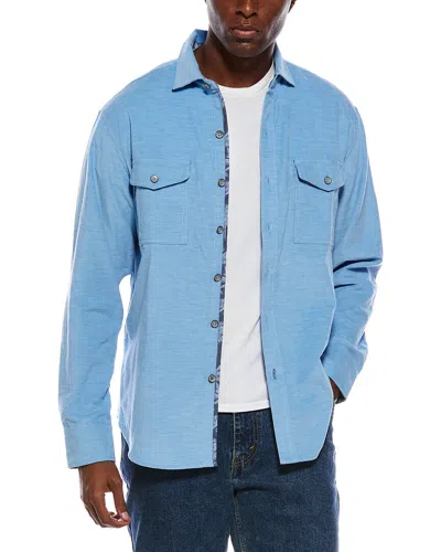 Tommy Bahama Coastline Corduroy Heather Bay Shirt In Neutral