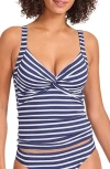 Tommy Bahama Coastline Stripe Tankini Top