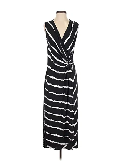 Pre-owned Tommy Bahama Cocktail Dress In Black