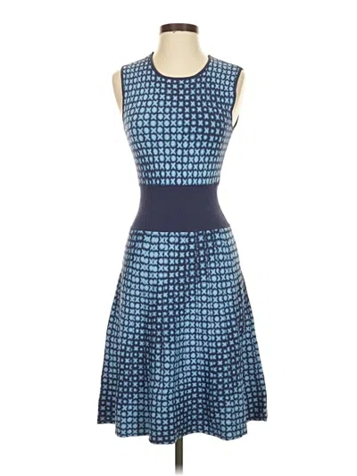 Pre-owned Tommy Bahama Cocktail Dress In Blue