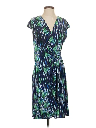 Pre-owned Tommy Bahama Cocktail Dress In Blue