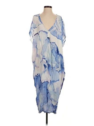 Pre-owned Tommy Bahama Cocktail Dress In Blue