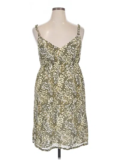 Pre-owned Tommy Bahama Cocktail Dress In Gold