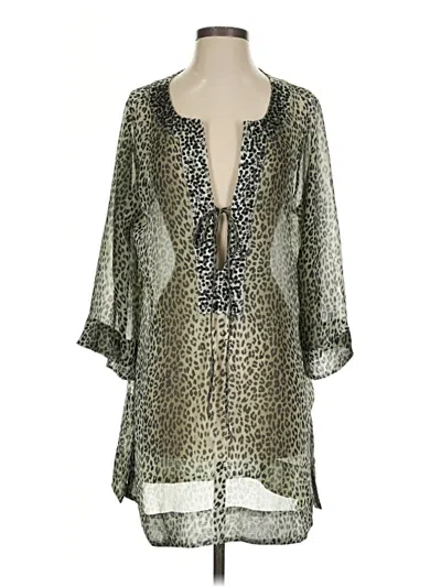 Pre-owned Tommy Bahama Cocktail Dress In Green
