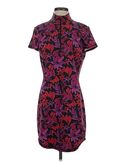 Pre-owned Tommy Bahama Cocktail Dress In Purple