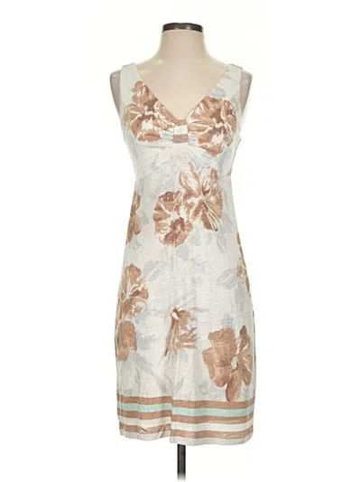 Pre-owned Tommy Bahama Cocktail Dress In Tan