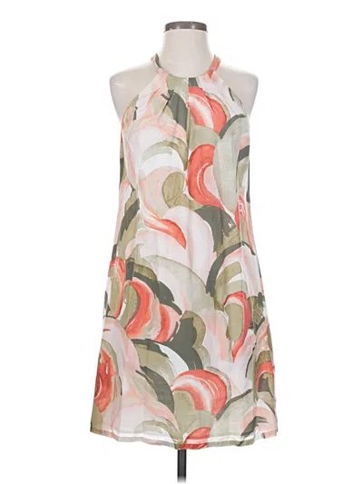 Pre-owned Tommy Bahama Cocktail Dress In White