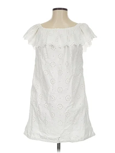 Pre-owned Tommy Bahama Cocktail Dress In White
