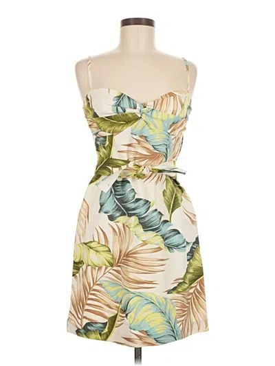 Pre-owned Tommy Bahama Cocktail Dress In White
