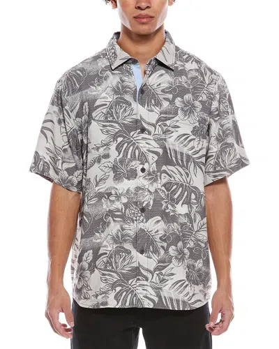 Tommy Bahama Coconut Point Ocean Escape Shirt In Gray